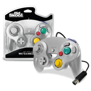 Gamecube Silver Controller - Old Skool