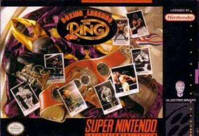 BOXING LEGENDS OF THE RING